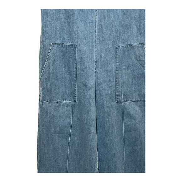 Cara Women's Denim Jumpsuit destress - Picture 2 of 8